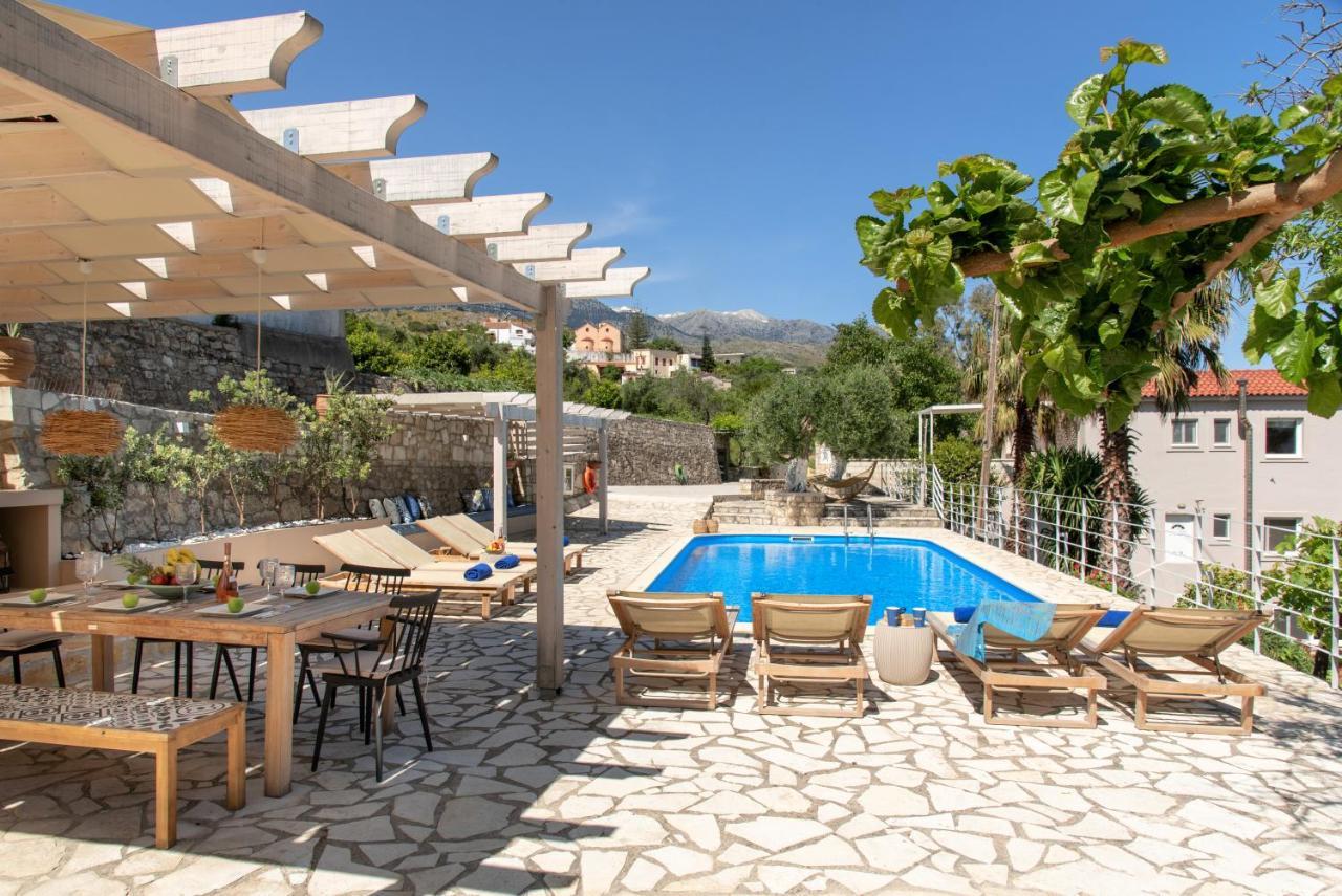Villa Chrysallis With Heated Pool Georgioupoli Exterior photo